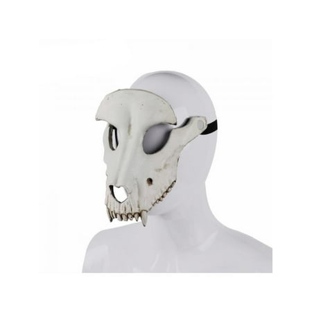 Topumt Halloween Goat Skull Mask Cosplay Masquerade Party Sheep Costume