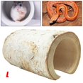 thumbnail image 4 of Hámster de madera natural Agujero de árbol Nido de mascotas Escondite L Zulema Nido de casa de hámster, 4 of 8