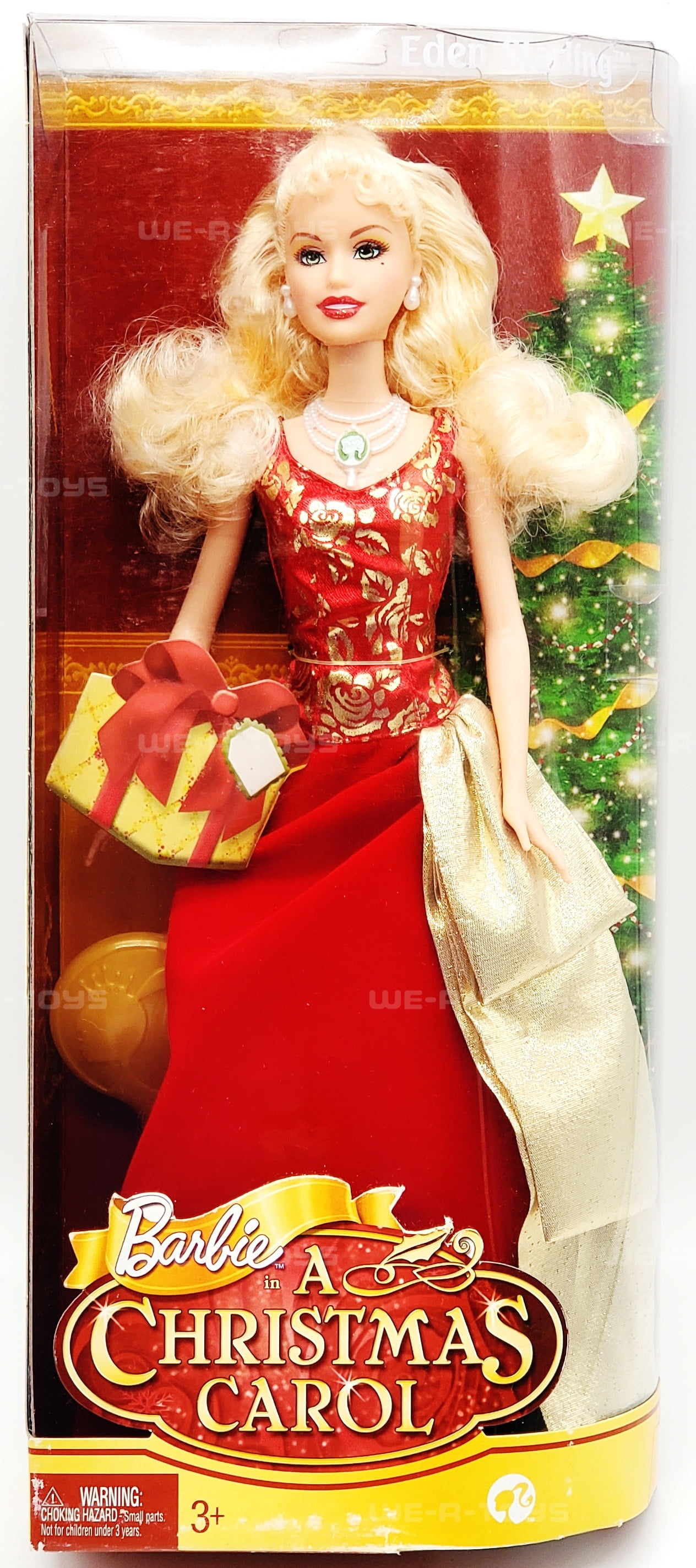 christmas barbie red dress This Christmas Barbie is celebrating the Holiday by wearing a red dress  inspired by Santa's gift sack which is a perfect holiday staple and she's  paired it up with black ribbon heels