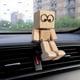 thumbnail image 4 of Figura de Madera Cuadrada con Movimiento, Adorno de Escritorio para Montar En Coche, Buen Artículo, Bonito Regalo Decorativo., 4 of 6