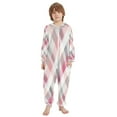 thumbnail image 2 of Vzayyk 4T-14Y Size Aviliable Cozy One-Piece Footless Sleeper Pajama Classic Tartan Plaid, 2 of 8
