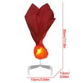 thumbnail image 2 of Halloween Floating Fireball Light Prop Led Electric Floating Fireballs Halloween Will O The Wisp Decorative Prop For Performance Role Playing Halloween Home Party Layout Prop Decor, 2 of 3