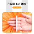 thumbnail image 4 of 2 Pack (1 Pair) Cheerleading Pom Poms with Baton Handle for Team Spirit Sports Dance Cheering Kids Adults, 4 of 8
