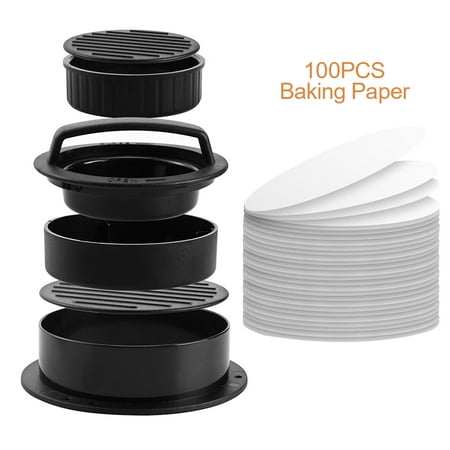 

Burger Press Home Kitchen 100pcs Baking Paper Non Stick Meat Beef Patty Maker