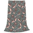 thumbnail image 2 of Sikiie Hedgehogs and Flowers1 Ultra-Soft Micro flannel Blanket Luxury All Seasons Warm Blanket for Bedding Sofa and Travel (4 sizes)-80"x60", 2 of 7