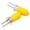 Clear, variant on YYKihy Corn Cob Holders 2 Pack Stainless Corn Picks With Ergonomic Handles Heat Corn Eating Utensils