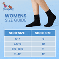 thumbnail image 5 of Buster Brown Women's Socks Cotton Foldover Cuff Socks, Black 3-Pack, 5 of 5