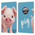 thumbnail image 1 of Head Case Designs Officially Licensed Animal Club International Faces Pig Leather Book Wallet Case Cover Compatible with Apple iPad mini 4, 1 of 6