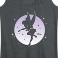 thumbnail image 3 of Tinker Bell - Tink Moon Silhouette  - Ladies Racerback Tank, 3 of 5