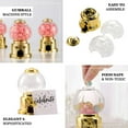thumbnail image 4 of Efavormart 6 Pack - 3.5" Gold Mini Favor Candy Dispenser, Mini Gumball Machine for Wedding, Bridal Shower, Baby shower, Birthday, Candy Jars Decorations, 4 of 11