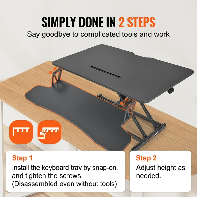 Plywood standing desk converter deals