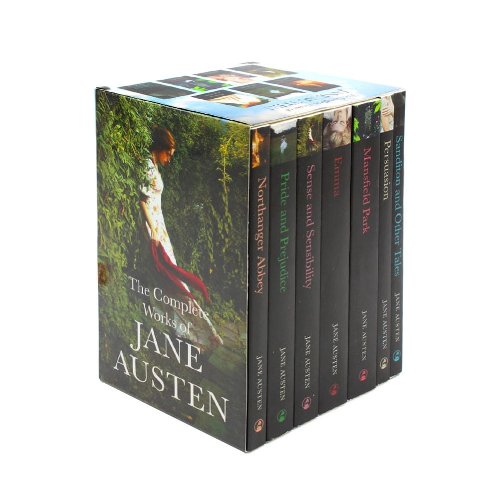 Jane Austen Collection 7 books box set Classic Edition (Sanditon and ...