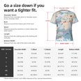 thumbnail image 4 of Rocae Animals Travel World Map for Men's Moisture-Wicking Crew Tee - T-Shirt for Sports, Outdoor Activities, and Casual Wear, 4 of 9