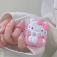 thumbnail image 2 of 3D Sitting Hello Kitty Case for Apple AirPods 1 2 3 Pro 2 Cases Cover For IPhone Bluetooth Earbuds Earphone Case LXY, 2 of 6