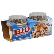 Jell-O Turtle Sundae Pudding Snack, 3.35 Oz., 2 Count