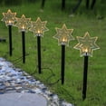 thumbnail image 3 of Christmas Solar Ground Lamp Star Tree Lamp Outdoor Lawn Garden Lamp Landscape Lights, 3 of 12