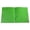 Green, variant on YAZHPA Plastic Pocket Folders 3 Hole Punched with 2 Pockets, Hold Letter Size Paper, 1-Pack Red Poly Folder