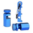 thumbnail image 1 of Tall Stair Gauges For Framing Square Hexagonal Stable Lock With Holder & Hook Wobble Design For Framing Square & Speed Square Woodworking Tools, 1 of 9