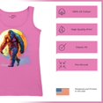 thumbnail image 6 of Full Moon Bigfoot Women's Tank Top Hiking Sasquatch Hide and Seek Champion, 6 of 7