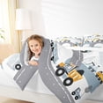 thumbnail image 4 of Castle Fairy Boys Girls Kawaii Truck Queen Comforter Set,Car Theme Bedding Comforter Set, 4 of 8