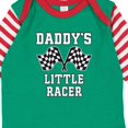 thumbnail image 4 of Inktastic Racing Daddy Little Racer Boys Long Sleeve Baby Bodysuit, 4 of 5