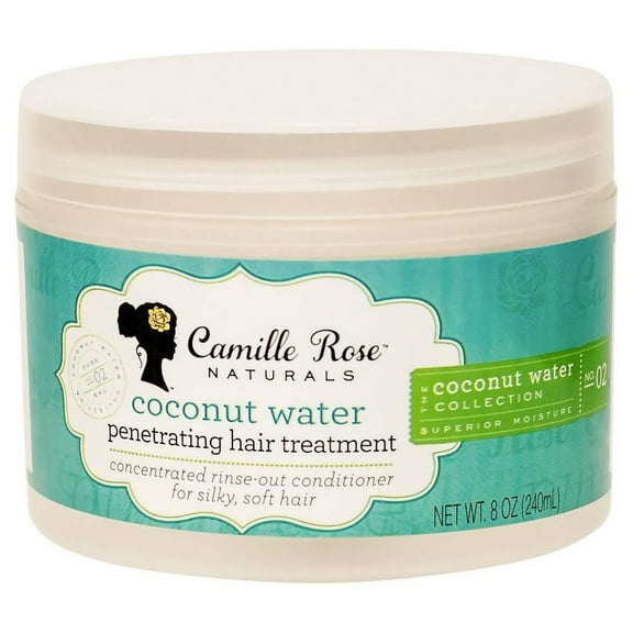 Camille Rose Coconut Water Penetrating Hair Treatment 8 Oz