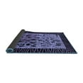 thumbnail image 2 of Ahgly Company Indoor Round Animal Blue Modern Area Rugs, 4' Round, 2 of 4