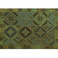 thumbnail image 1 of Ahgly Company Indoor Rectangle Southwestern Turquoise Blue Country Area Rugs, 5' x 7', 1 of 4