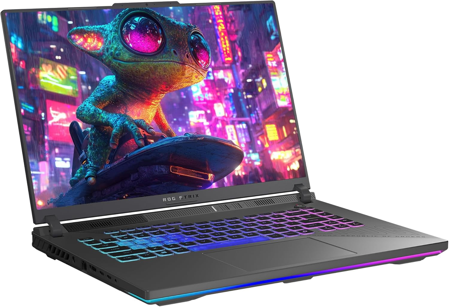 ASUS ROG Strix G16 Gaming Laptop, AMD Ryzen 9-8940HX, 64 GB DDR5 RAM, 2 TB PCIe SSD, 16" WUXGA (1920x1200) 165Hz Display, Nvidia G-Force RTX 5070Ti, 4-Zone RGB Backlit Keyboard, W11 Pro, Eclipse Grey
