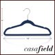 thumbnail image 5 of Perchas infantiles de terciopelo Casafield, tamaño 14, para niños, color azul, 5 of 7