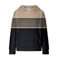 thumbnail image 7 of Mercatoo Long Sleeve Sweatshirt for Kids Boys Girls Hooded Printed Warm Tops Fall Casual 𝗣reppy Pullover with Pocket, 7 of 7