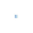 thumbnail image 4 of ROYALTY Womens Blue Striped Sleeveless Knee Length Shirt Dress Size: M, 4 of 4
