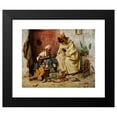 thumbnail image 2 of Jean Discart 14x12 Black Modern Framed Museum Art Print Titled - The Cobbler, 2 of 5