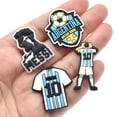 thumbnail image 2 of IVASKY 30 Pcs Soccer Shoe Charms for Clogs, Football Sports Decoration Pins for Kids Boys Girls Youth, PVC Bulk Pack Party Favor Gifts Accessories, 2 of 13