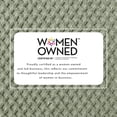 thumbnail image 6 of Great Bay Home Quick Dry Diamond Waffle 6 Piece Towel Set, Eucalyptus, 6 of 7