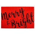 thumbnail image 1 of Calloway Mills 104971729 Felpudo Alegre Y Brillante, 17 X 29 Pulgadas, Rojo/Negro, 1 of 1