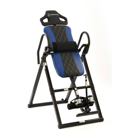 Medisonic 510200B Back Pain Relief Acupressure Beads Massage Inversion Table 300 Lb Weight Capacity with Steel Frame