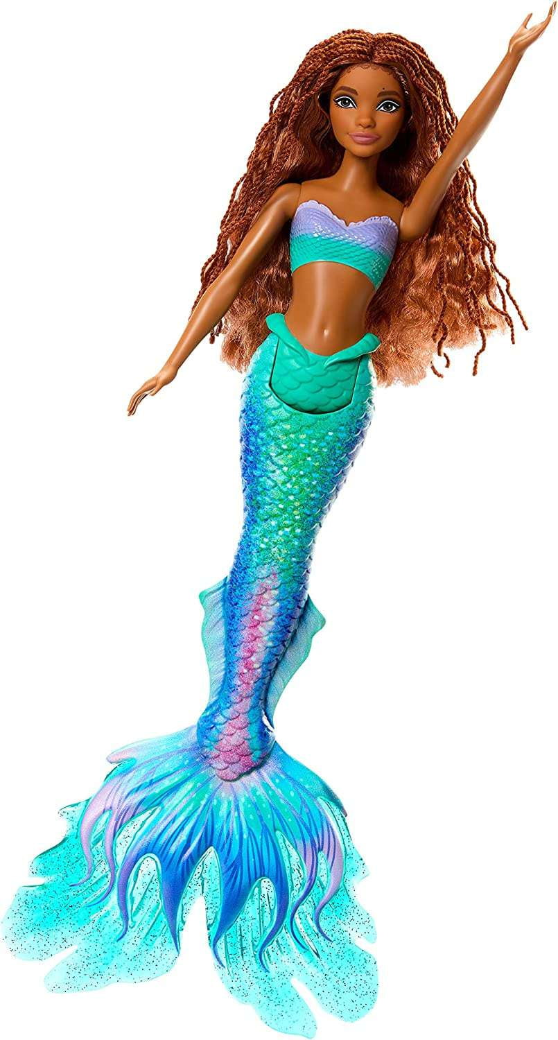 Disney The Little Mermaid Ariel, King Triton & Ursula Doll 3-Pack