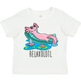 thumbnail image 3 of Inktastic Relaxolotl- cute axolotl on summer vacation Boys or Girls Toddler T-Shirt, 3 of 5