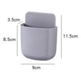 thumbnail image 1 of Soporte remoto para TV, caja de almacenamiento remota para aire acondicionado, portátil, ahorra espacio, montado en la pared, organizador Caddy ordenado remoto, 2 uds., 1 of 7