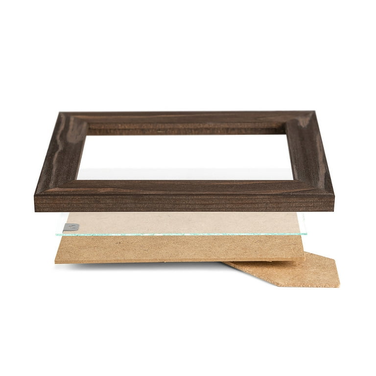 Brown Rustic Two Toned 2-3/4 Wide Picture Frame Moulding in