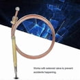 thumbnail image 3 of Universal Gas Stove Thermocouple with 5pcs Nuts Heating Gas Burner Replacement Thermocouple Adaptor, 3 of 5