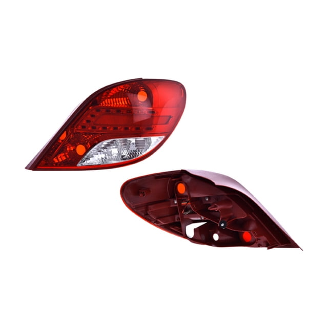Calavera 207 DEPO 2010 A 2013 Peugeot Lado Derecho Con Leds