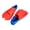 Blue red L, variant on Scubas Diving Gear Full Foot Swim Flexible Fin for Snorkeling Swimming Diving Training Fin Comfortable Swim Flippers