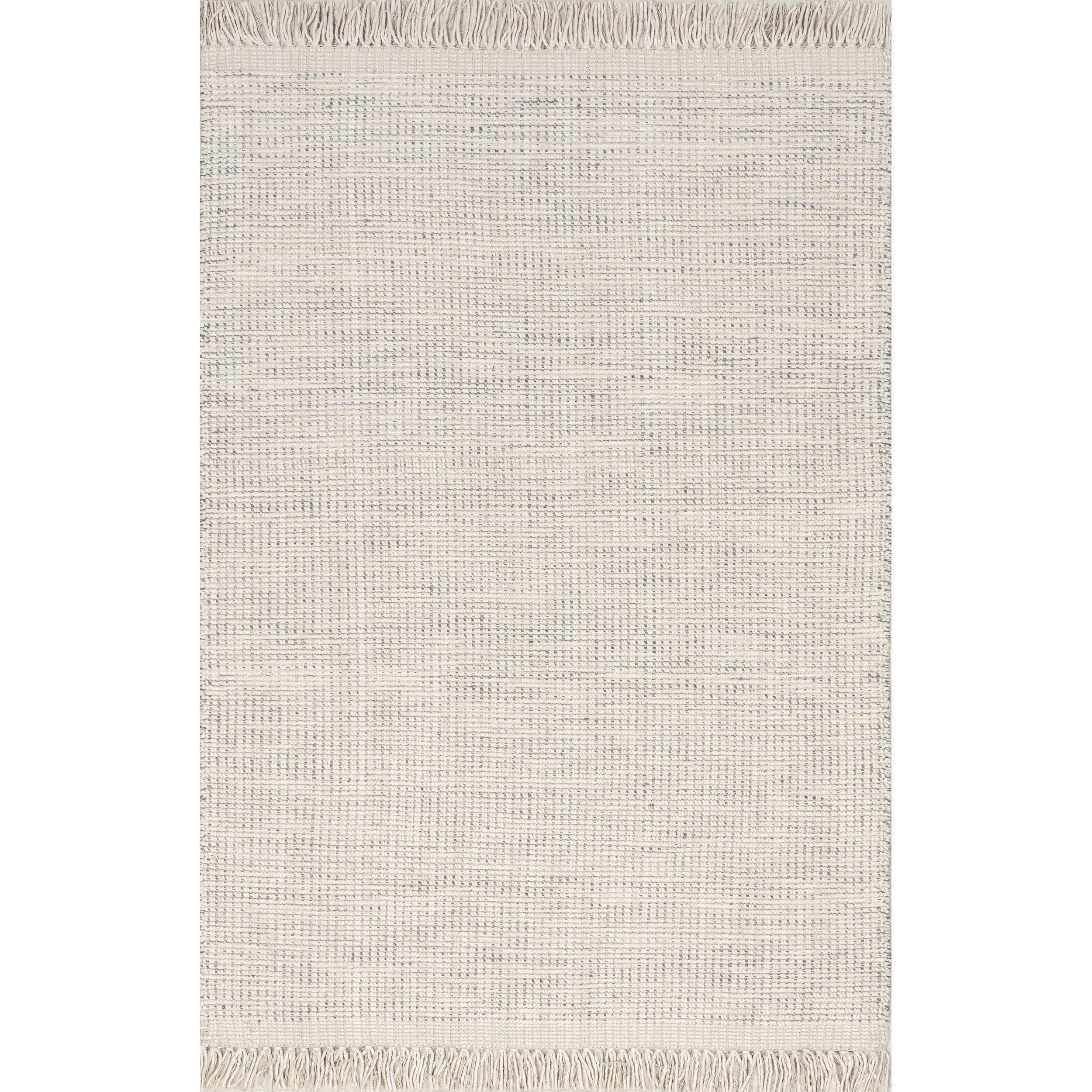 nuLOOM Orli Classic Wool Fringe Area Rug, 8' x 10', Ivory
