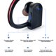 thumbnail image 5 of Methold Auricular Auricular inalámbrico en la oreja Auricular deportivo estéreo compatible con Bluetooth Auricular recargable, negro Cables de audio/vídeo Rojo, 5 of 6