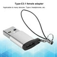 thumbnail image 4 of 3Pcs Conectores Higoodz 3.1GEN1 Estándar 200MB/s Cordón USB Adaptador tipo C, 4 of 7