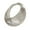 Clear, variant on Modern Resin Statement Rings Smooth Curved Comfortable Fit Finger Jewelry Suitable For Casual And Formal Outfits