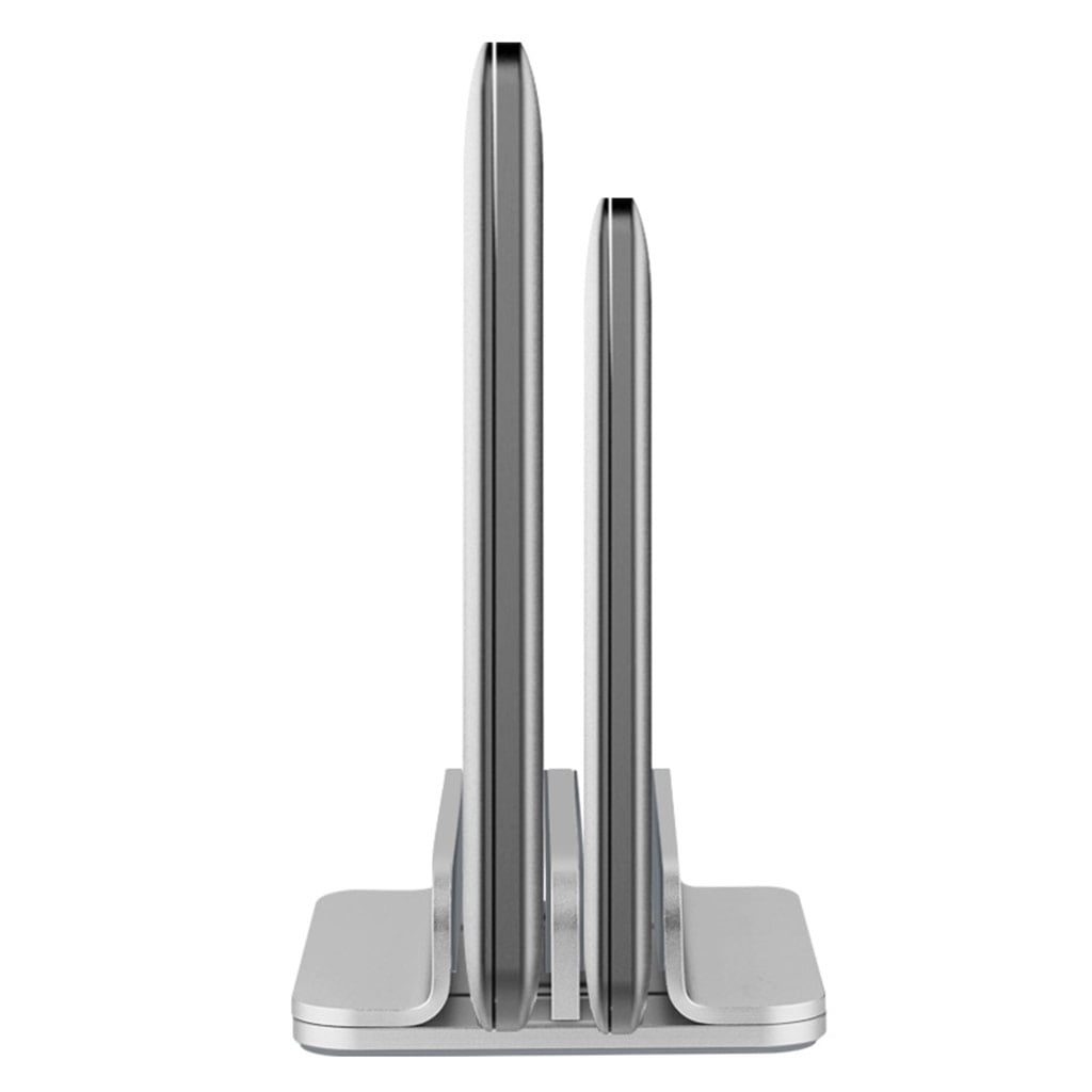 Vertical Adjustable Laptop Holder Width Adjustable Premium Vertical Laptop Stand Desk Management