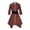 Red, variant on Checkered Dress for Womens Plus Size Fall Dresses Plaid Tie Shirt Dress Long Sleeve Slim Turn-Down Collar Tunic Tops Asymmetrical High Low Irregular Dress